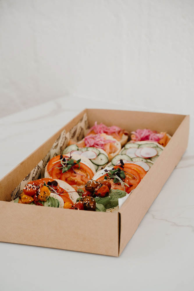 Crop & Brew Deli Bagel Box