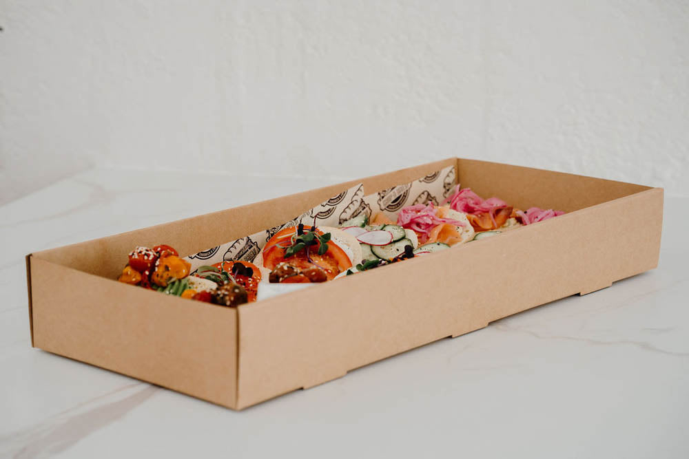 Crop & Brew Deli Bagel Box