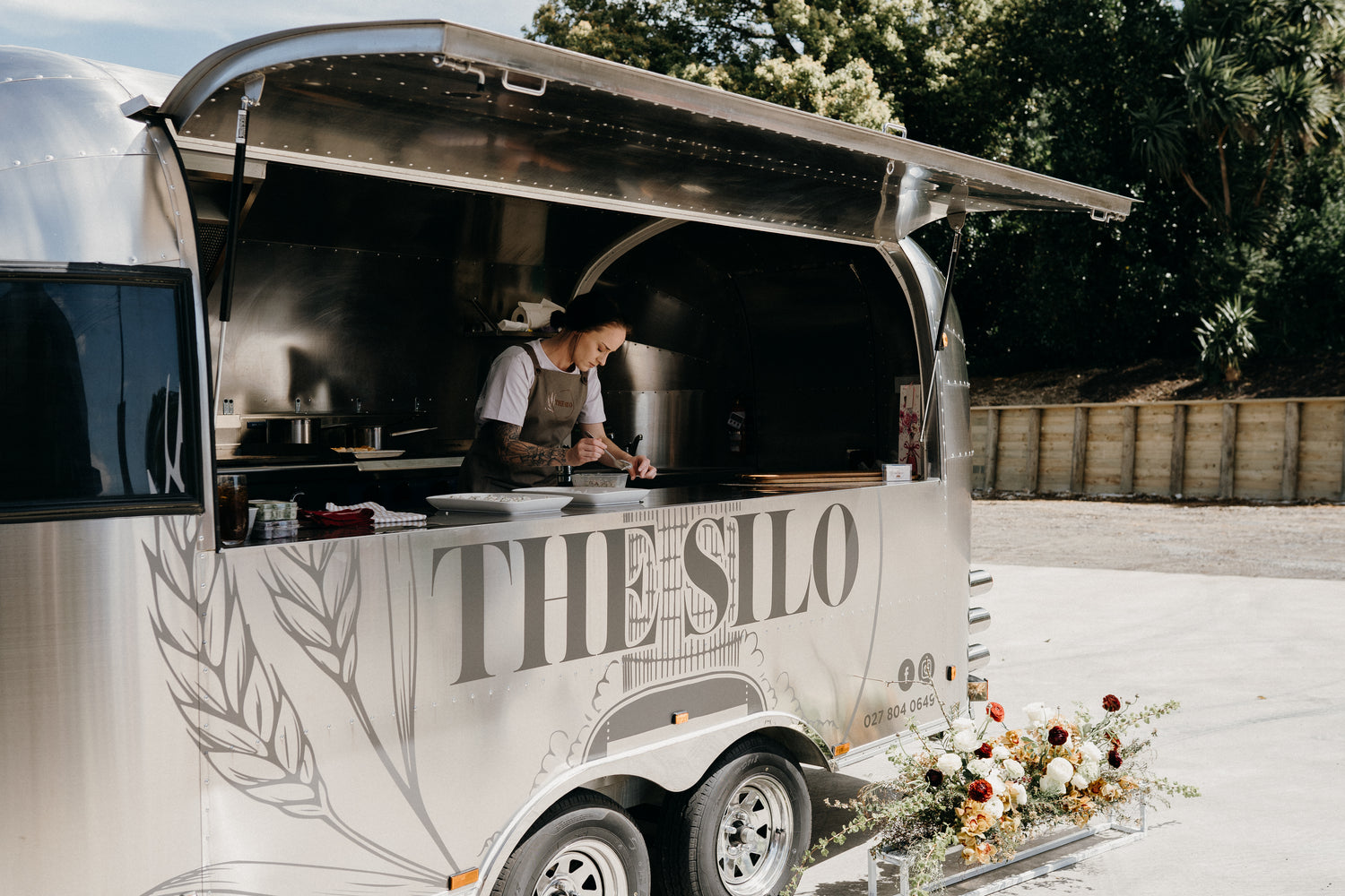 The Silo Caravan catering