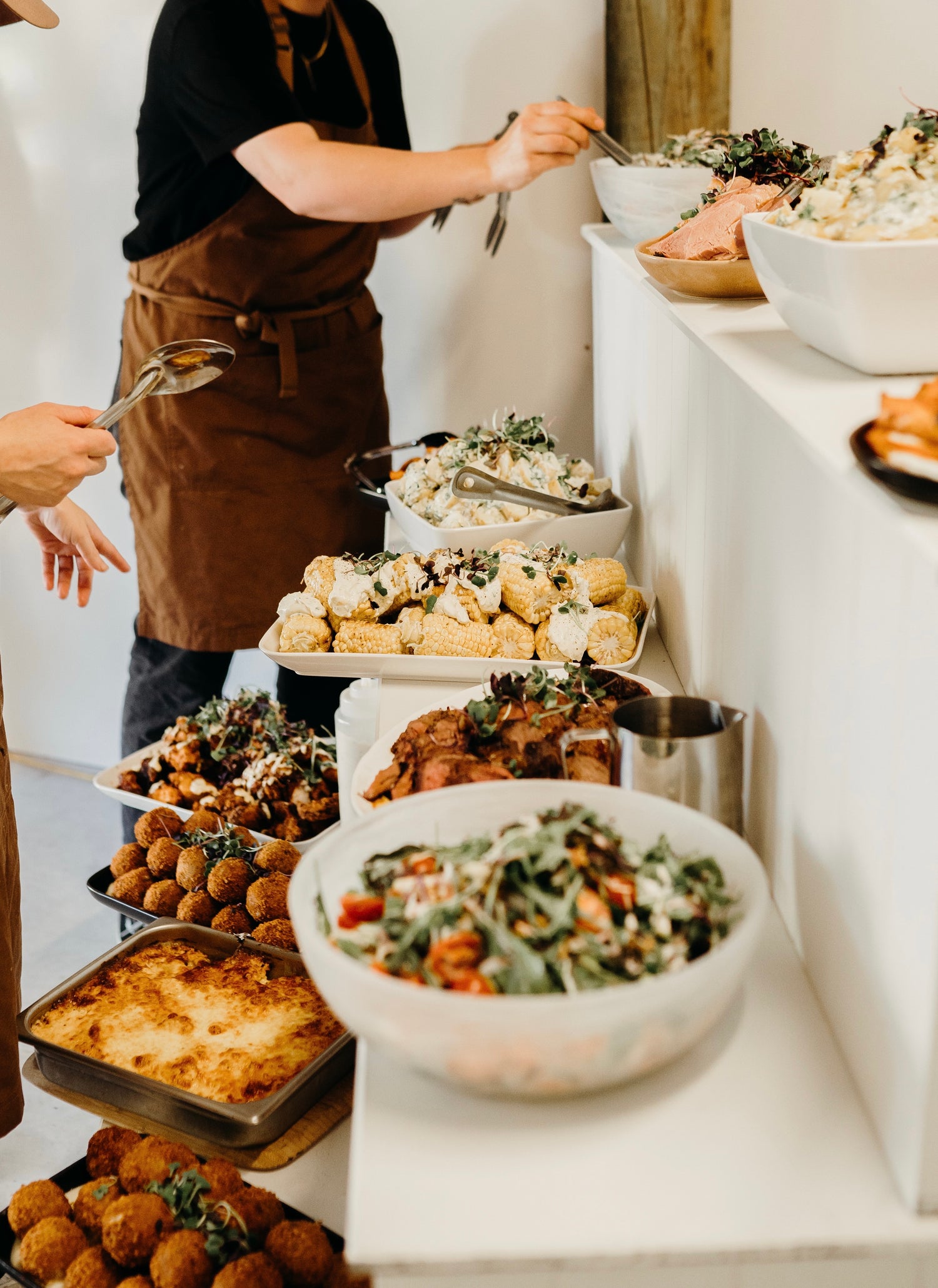 Crop & Brew Deli Hot Grazing Table
